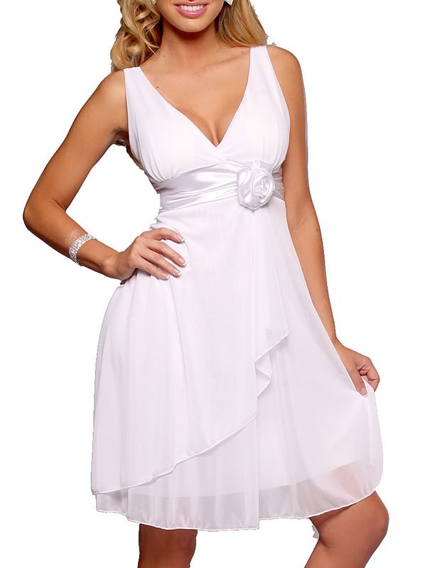 Stylish Chic Flowy Evening Bridesmaid Prom Party Dress eBay